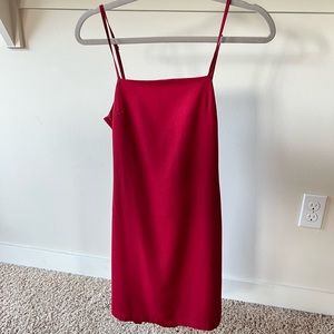 Lulu’s Red Mini Dress